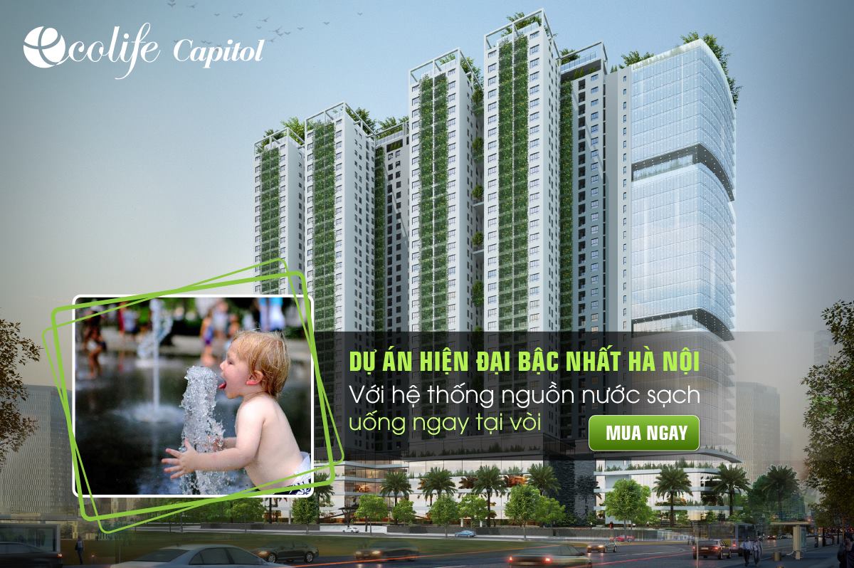Ecolife Capitol - 58 Lê Văn Lương, cuộc sống xanh giữa lòng thủ đô | Thanhphatland.com.vn